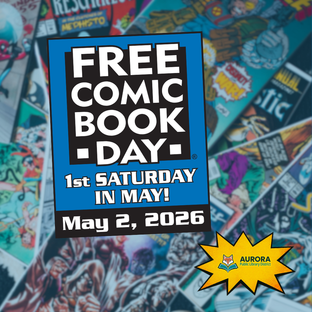 Free Comic Book Day first Saturday in May. May 2, 2026.
