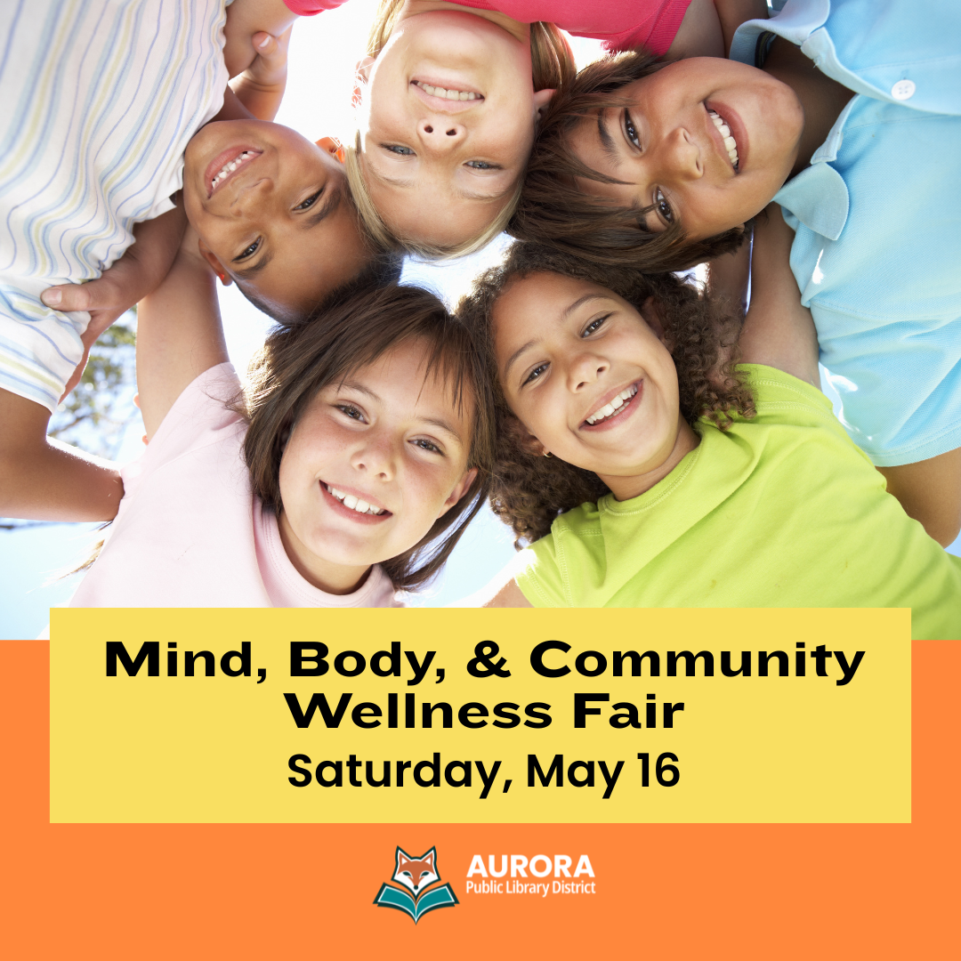 Children gathered in a circle. Mind, Body, and Community Wellness Fair on Saturday, May 16.